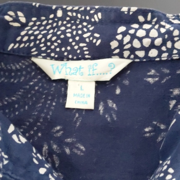 Vintage Linen Jacket Layering Piece Size Large - Picture 5 of 8